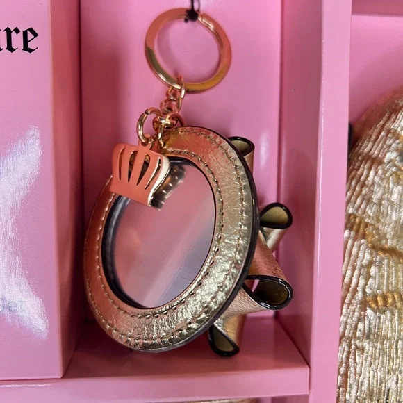 Juicy Couture 3 Piece Gold Mini Hobo Bag Gift Set - Picture 2 of 5